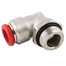 Aignep P8-12-1/4 - 12mm OD X 1/4" BSPP Male Sw Elbow