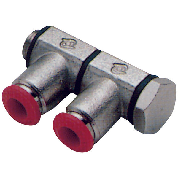 04MM OD X 1/8" BSPP MALE DOUBLE BANJO; P23-4-1/8 product image by Aignep