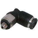 Aignep MP7-3-M5 - 3mm OD X M5 Swivel Male Stud Elbow