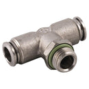 Aignep 70216-6-1/8 - Swivel Tee BSPP 6OD X 1/8
