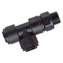 John Guest PM111012E - 10mm OD Tube X 1/4" BSPP Male Sw Run Tee
