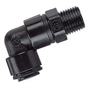 John Guest PM090802E - 1/4" BSPT Male Sw Elbow X 08mm OD Tube