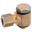 Aignep 13550-8-14 - 1/4" BSPP Male X 8mm OD Single Banjo Body With Stem