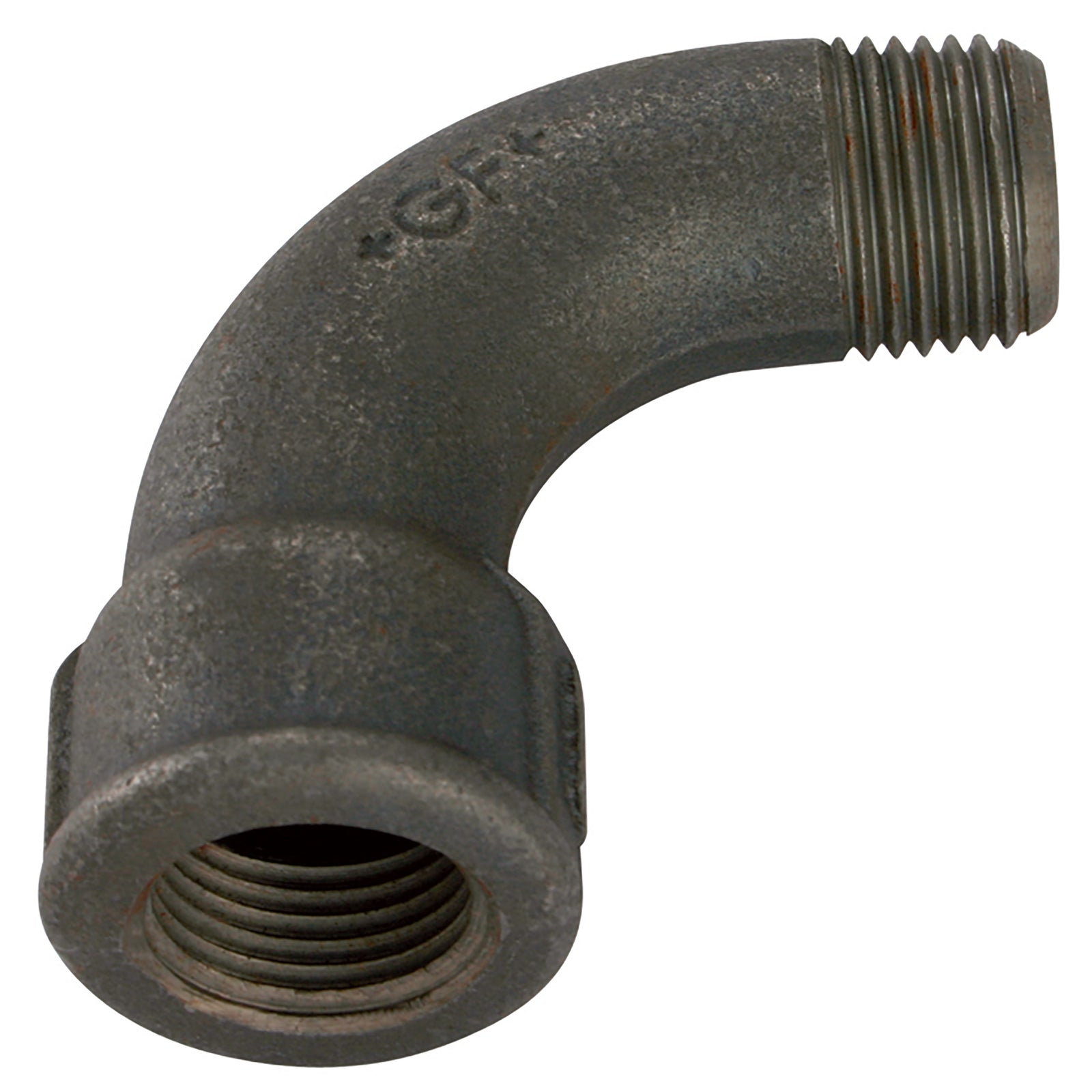 GF GF1-1N - 1" BSP/T Male/F Long Bend Black 1