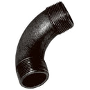 GF GF3-34N - 3/4" BSPT Male Equal Bend Black 3