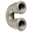 GF GF60-1 - 1" BSPP Fem 180 Deg Bend Galvanised 60G