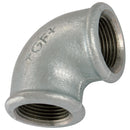 GF GF90-10-12 - 1"X1/2" BSP Fem Redu Elbow Galvanised 90G