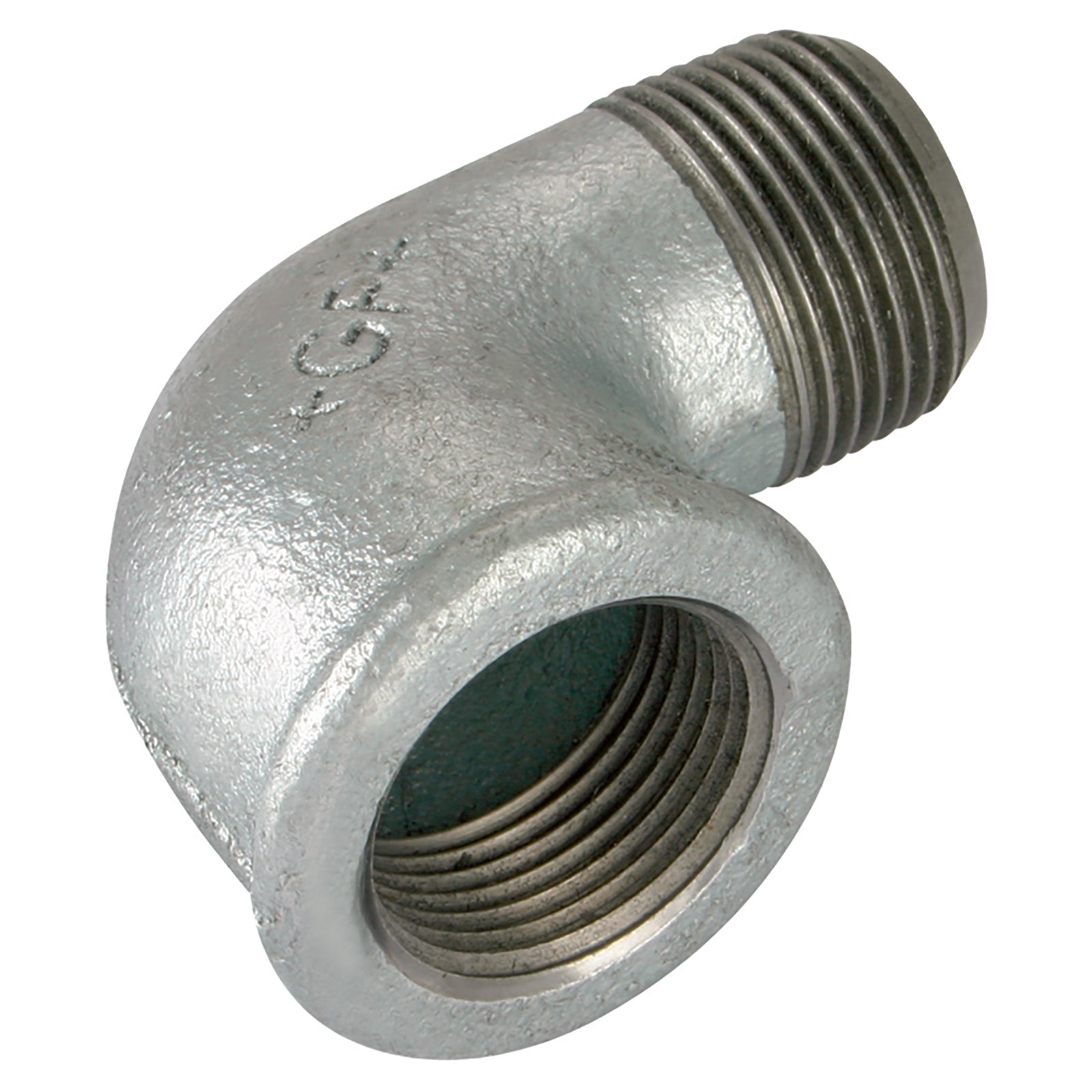 GF GF92-14 - 1/4" BSP/T Male/Fem Elbow 90 Galvanised 92G