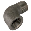 GF GF92-2N - 2" BSP/T Male/Fem Elbow 90 Black 92