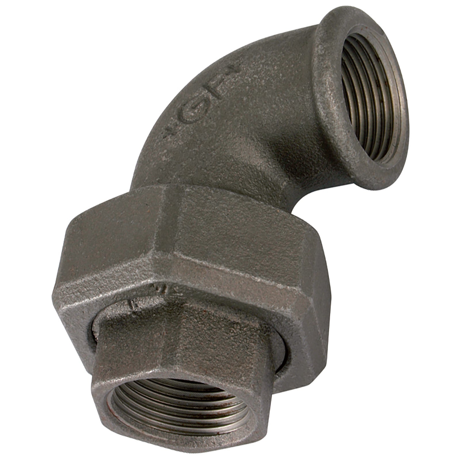 GF GF96-34N - 3/4" BSP Fem T/Seat Union 90 Black 96