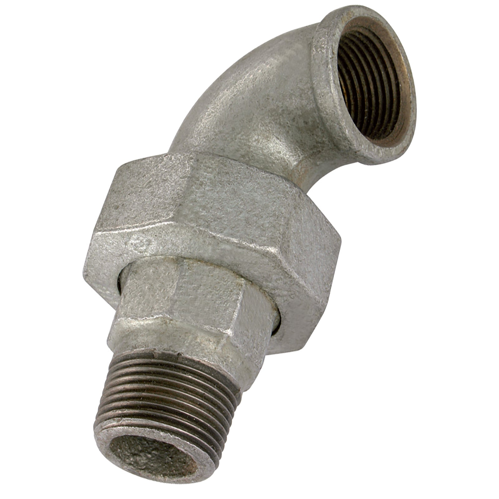 GF GF98-12 - 1/2" BSP/T M/F T/Seat 90Deg Galvanised 98G