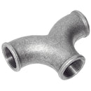 2" BSPP FEM TWIN ELBOW GALVANISED GF132G; GF132-2 product image by GF