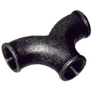 2" BSPP FEM TWIN ELBOW BLACK GF132; GF132-2N product image by GF