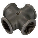 GF GF180-114N - 1.1/4" BSPP Fem Equal Cross Black 180
