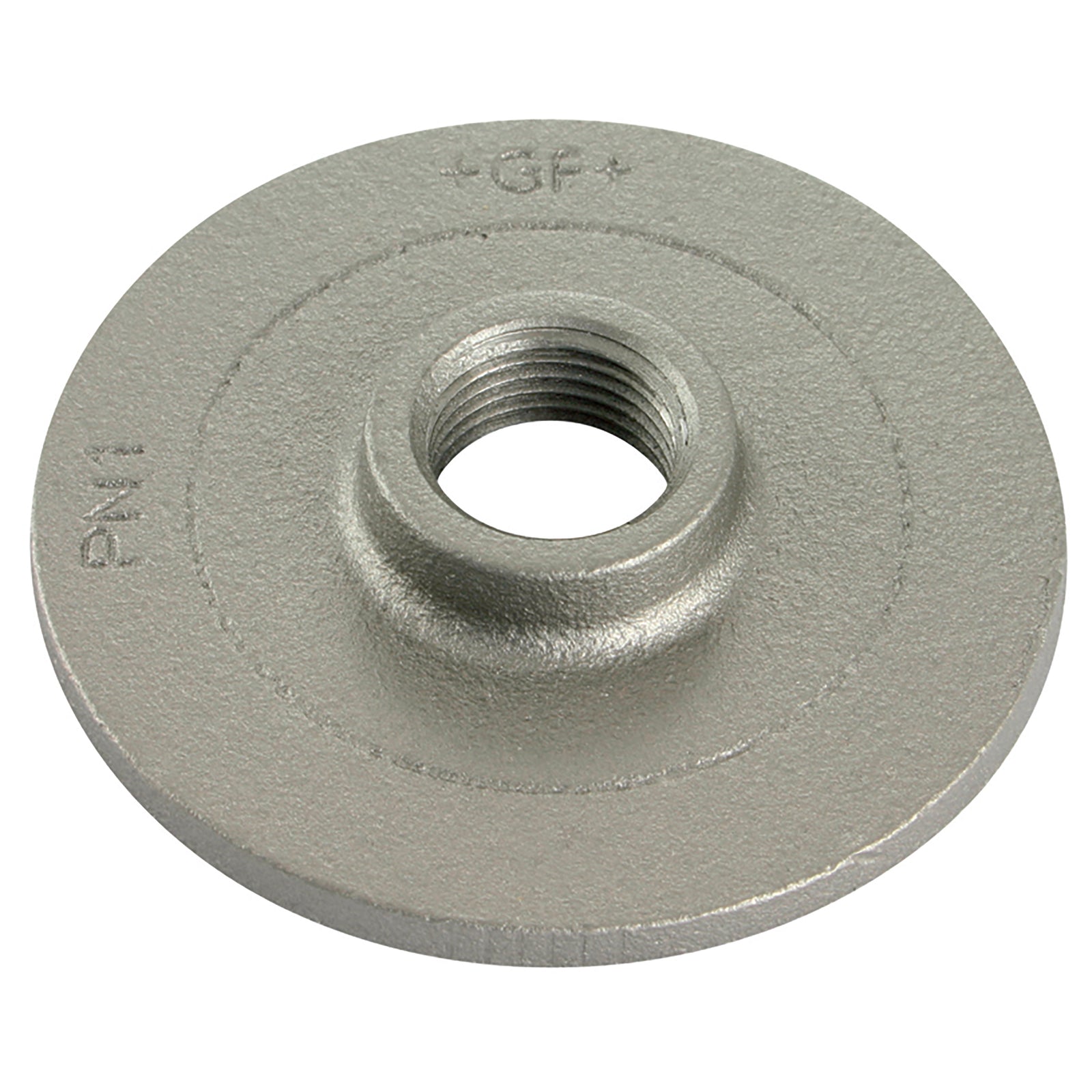 GF GF321-114 - 1.1/4"BSPP Flange Undrilled Galvanised 321G