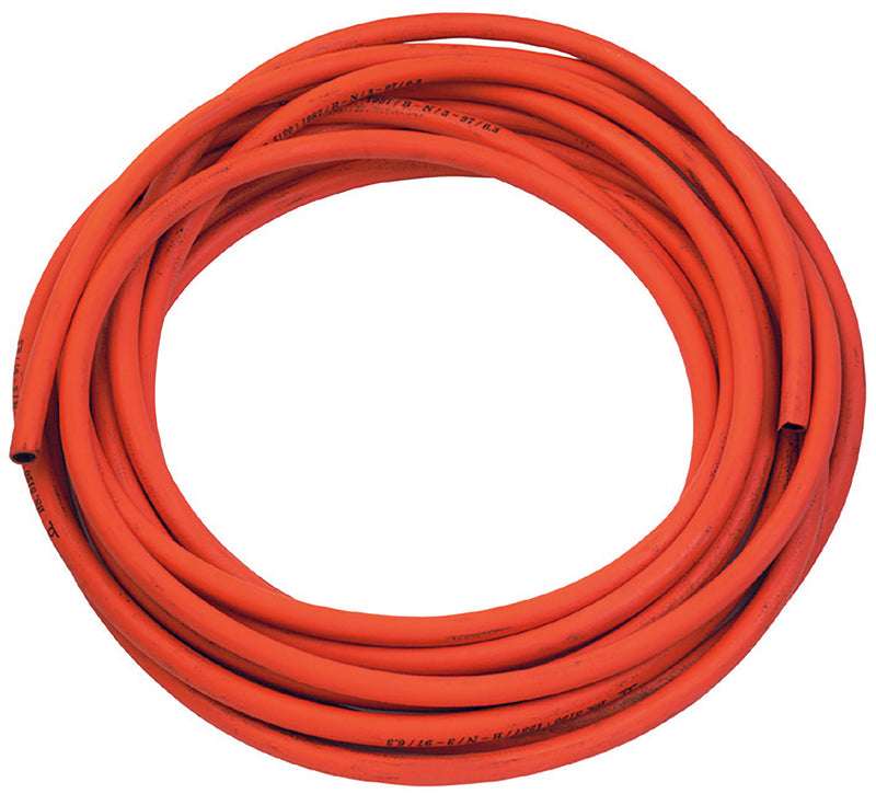 1/4" ORANGE PROPANE HOSE 25 METRE; GWH-1/4-250 product image by Jaymac
