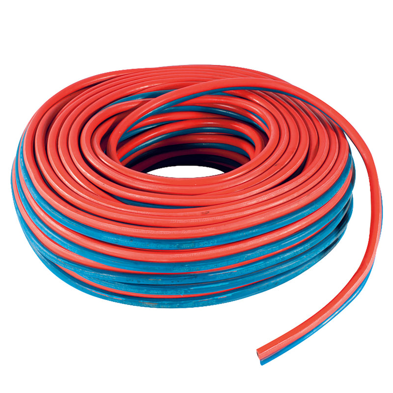 3/8" BLUE OX/RED ACT TWIN HOSE 50M; GWH-3/8-50-TWIN product image by Jaymac