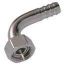 FT Pro FPN3/4-10 - 10mm ID X 3/4"OD 90 Elb H/T F/Fce Br N/P