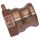 FT Pro A34-BR - Camlock 3/4" BSPP Fem Plug Type A Brass