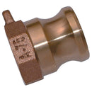 FT Pro A2-BR - Camlock 2" BSPP Fem Plug Type A Brass