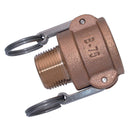 FT Pro B212-BR - 2.1/2"BSPT Male Camlock Type B Brass