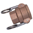 FT Pro D5-BR-NPT - Part D 5" Npt Brass