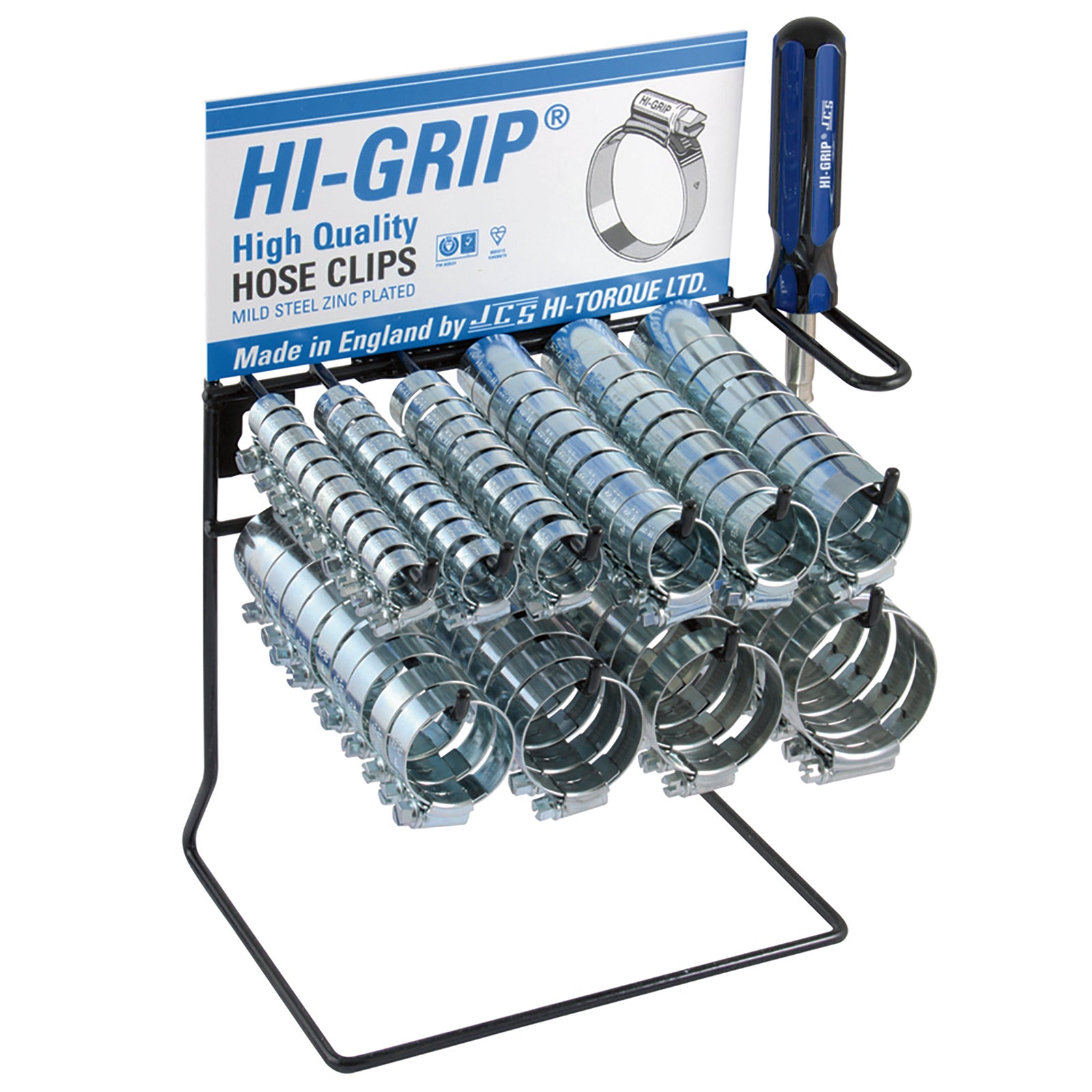 JCS DISPKZ1 - 12-50mm X 10 100 Clip Dispenser Mild/St