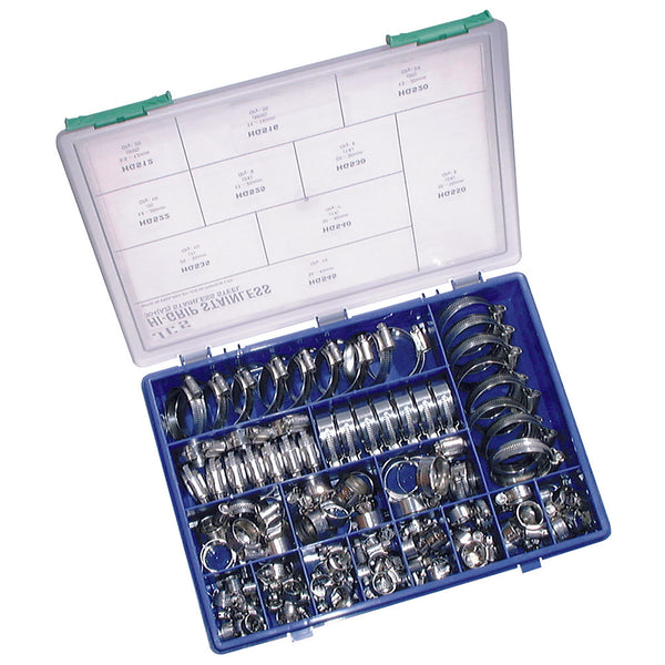 135 ASSORTED 18/8 MARINE ST/ST CLIPS; HGSAB1 product image by JCS
