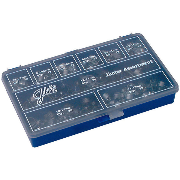 JUNIOR CLIP ASSORTMENT MILD STEEL; JA165 product image by Jubilee