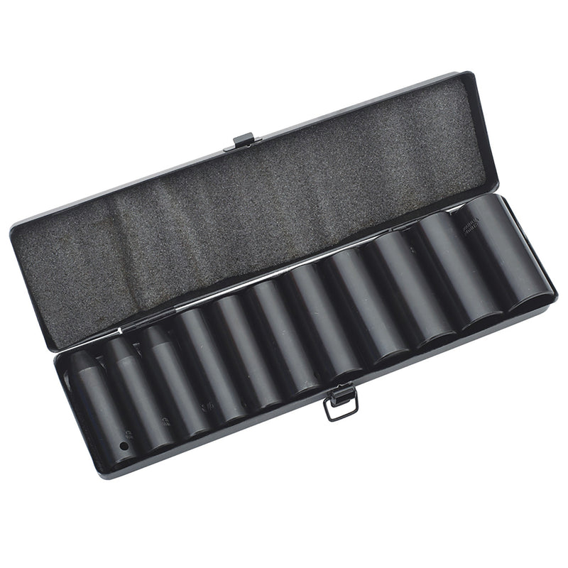 AEROPRO 1/2" IMP IMPACT SOCKET SET 10PC; AP7007 product image by Aeropro