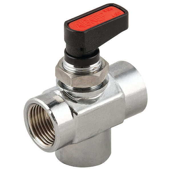 T PORT MINI BALL VALVE - 3/8; 6710-38 product image by Aignep