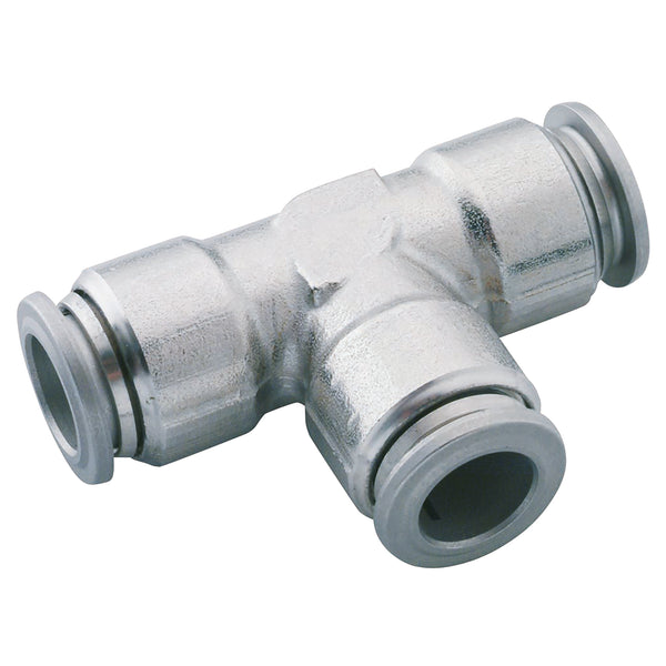 06MM OD EQUAL TEE CONNECTOR 316 ST/ST; 60230-6 product image by Aignep
