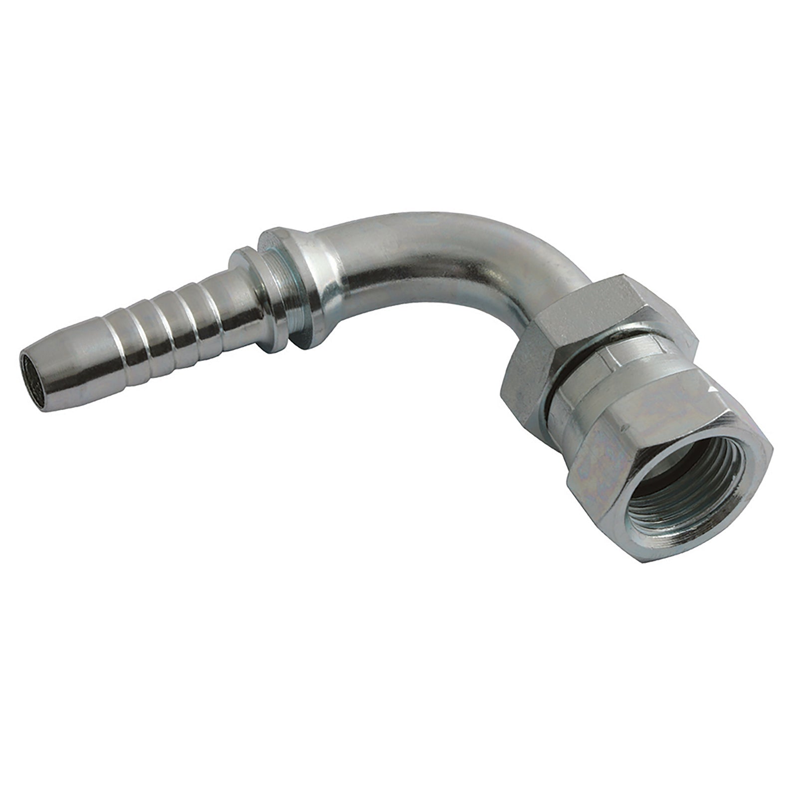 FT Pro JISB069006CF - 3/8" Jis Female Hose Connector 90° Swept Elbow