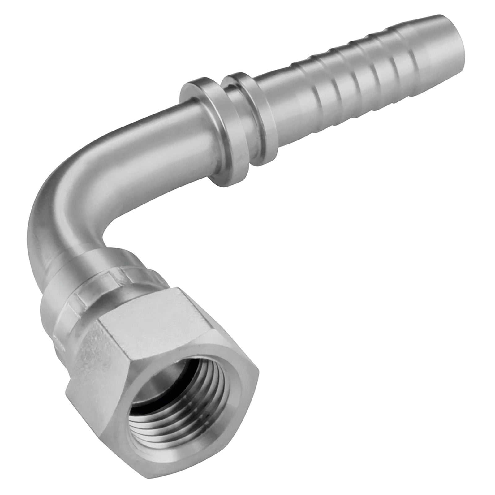 PH Industrie DKJ1/2-90-DN05 - 1/2" 37° Jic Female X Swept Hose Tail 90° Elbow