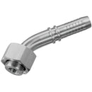 PH Industrie ORFSF064506SS - 11/16" Orfs Female X Swept Hose Tail 45° Elbow