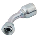Danfoss Aeroquip 1A4BFA4 - 1/4" BSP Female 45° Swept Elbow Hose ID 1/4" Steel