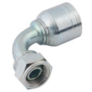 Danfoss Aeroquip 1A4BFB4 - 1/4" BSP Female 90° Swept Elbow Hose ID 1/4" Steel