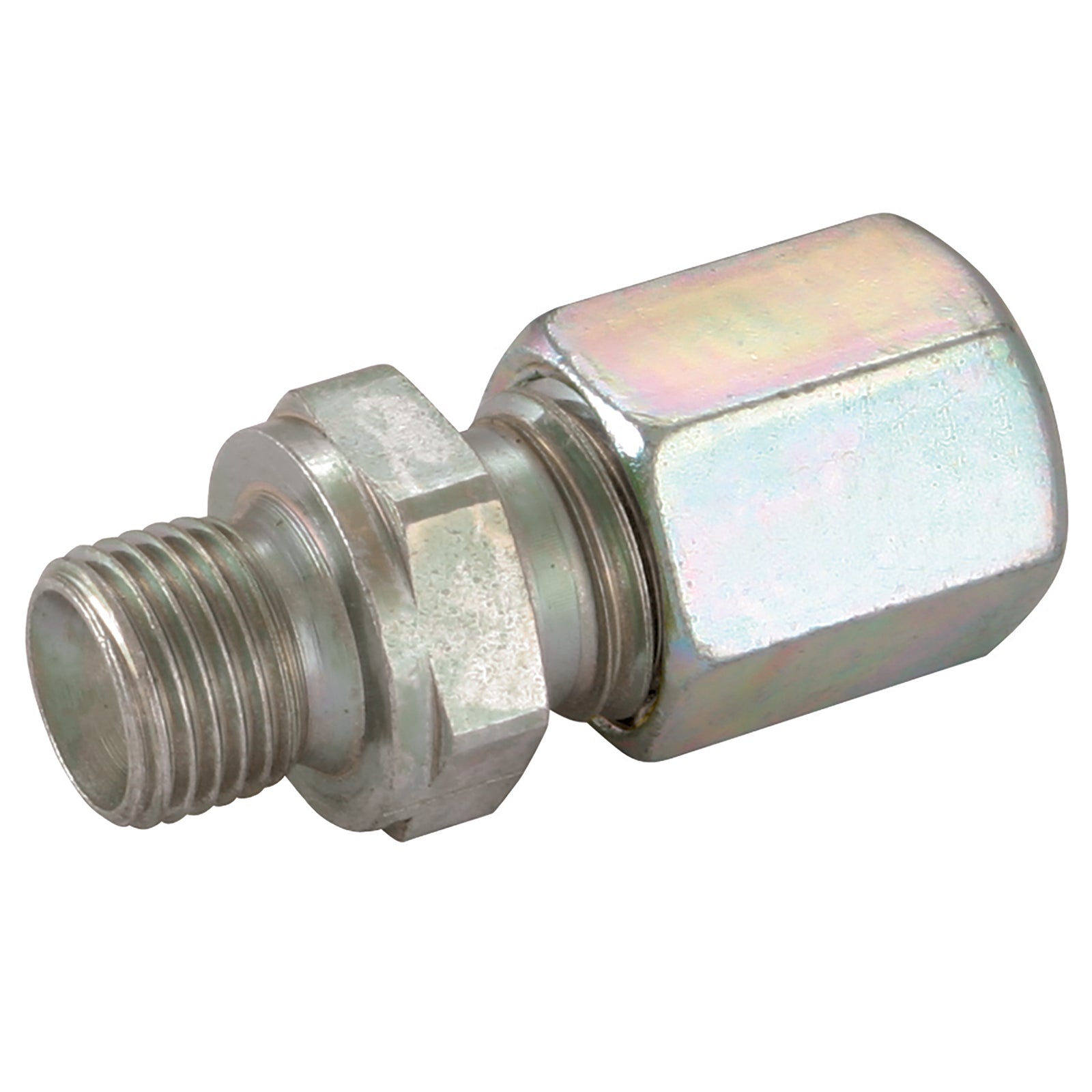 Danfoss Waltech GEV12SR1/4FOA - 12mm OD X 1/4" BSPP Male Stud Steel (S)