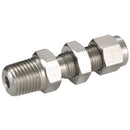 Panam BMC-312-125N - Bulkhead Male Conn 5/16 OD 1/8 Npt