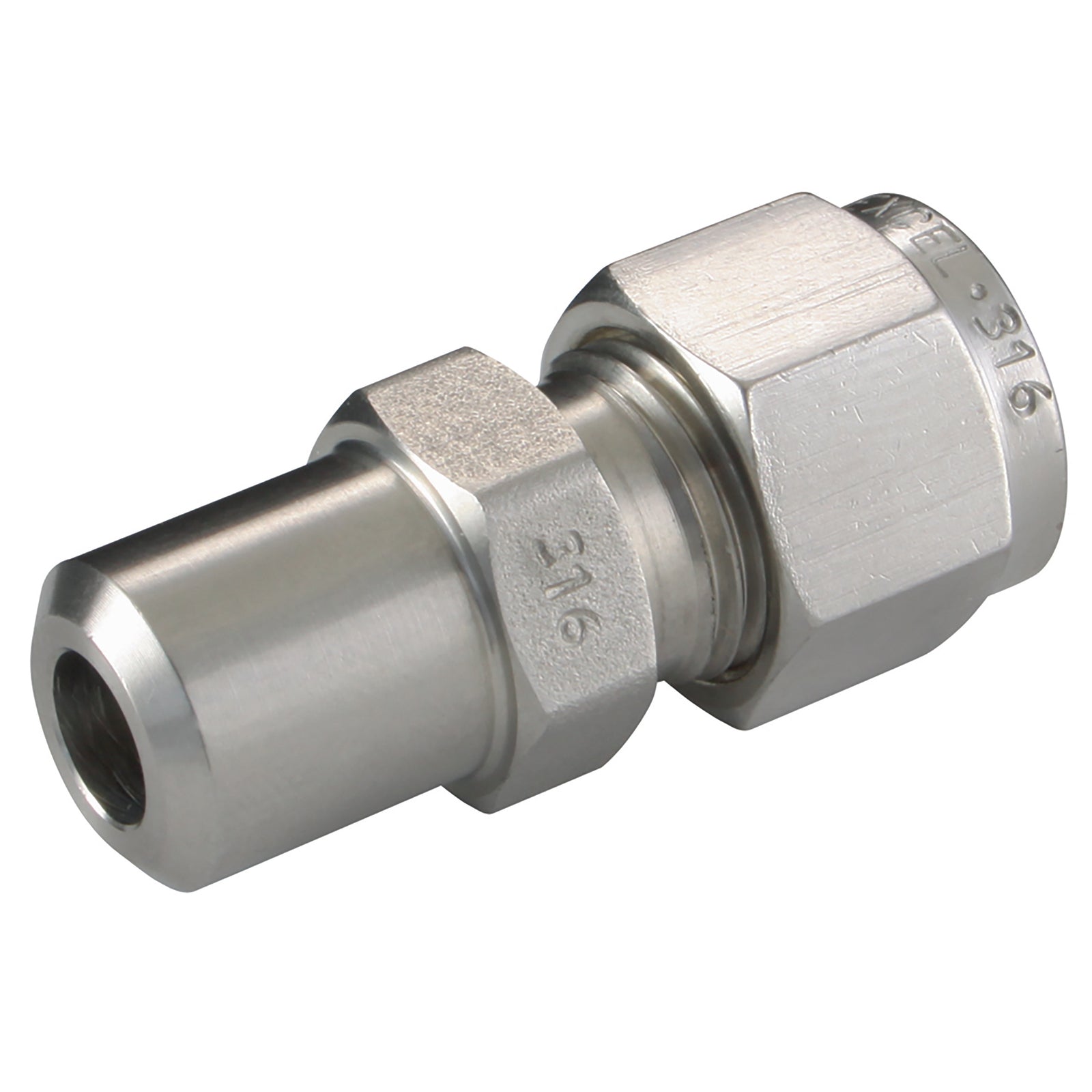 Panam MWC-500-375 - Male Pipe Weld Conn 1/2 OD 3/8 Tube