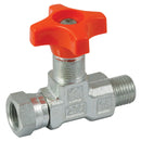 LHA FT290-14 - 1/4" BSPT Male/Fem Gauge Isolator Valve