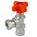LHA FT291-05 - 1/4" BSPP F/F 90Deg Gauge Isolator Valve