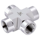 Panam PPC-08 - 1/2" Npt Female 316 Cross