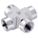 1" NPT FEMALE 316 CROSS; PPC-16 product image by Panam