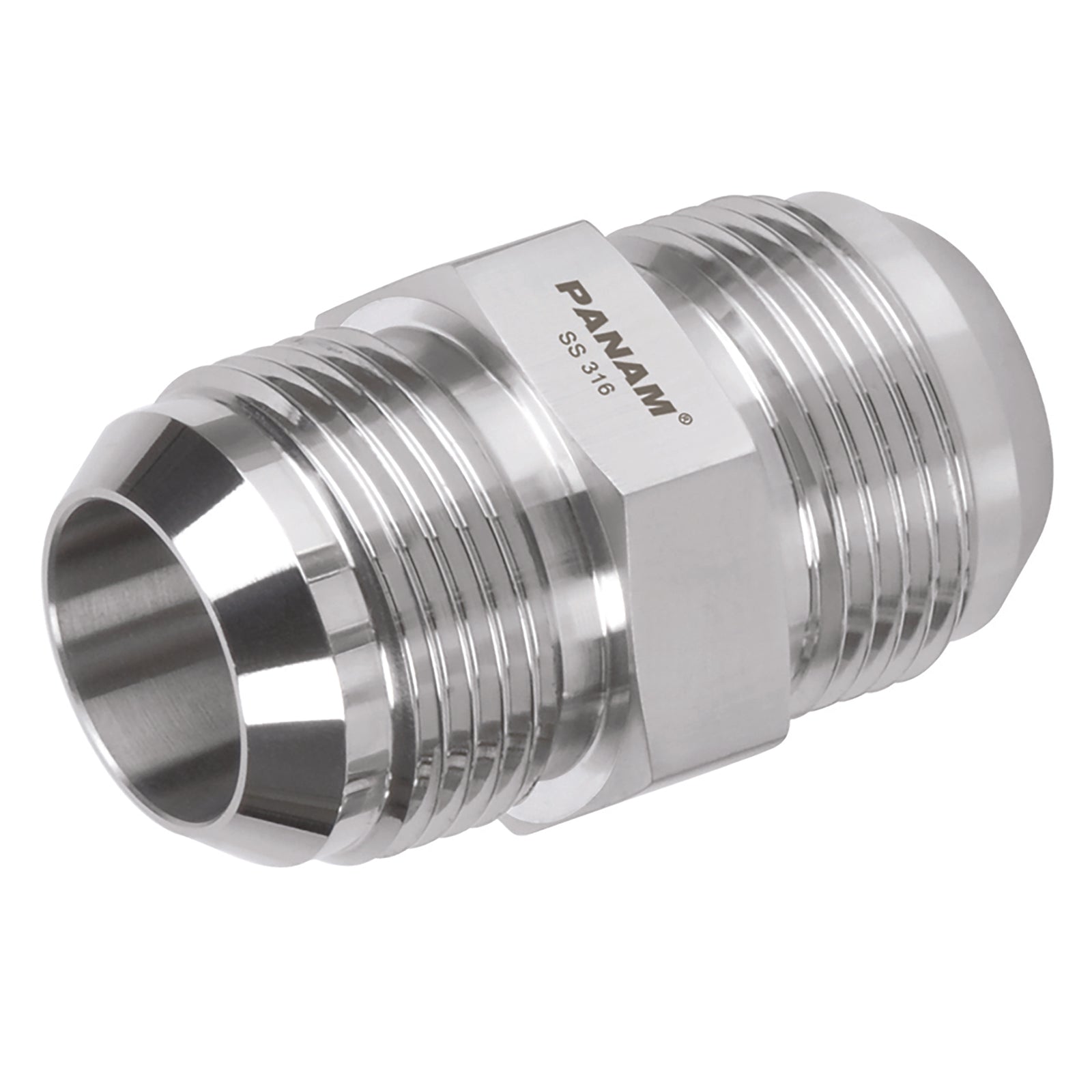 Panam 205BM6 - 06mm OD X 7/16" Jic Equal Union St/St