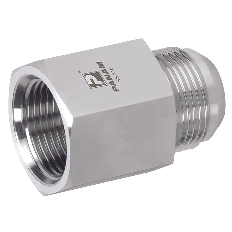 06MM OD X 1/4" BSPP FEMALE ST/ST 37°JIC; 230BM6G14 product image by Panam