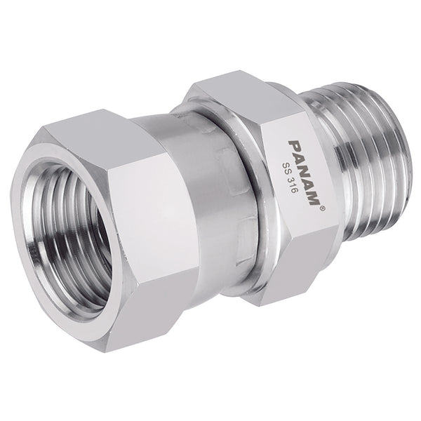 1" BSP x 1.5/16"-12 UNF Male/Female; 273M25G1 product image by Panam