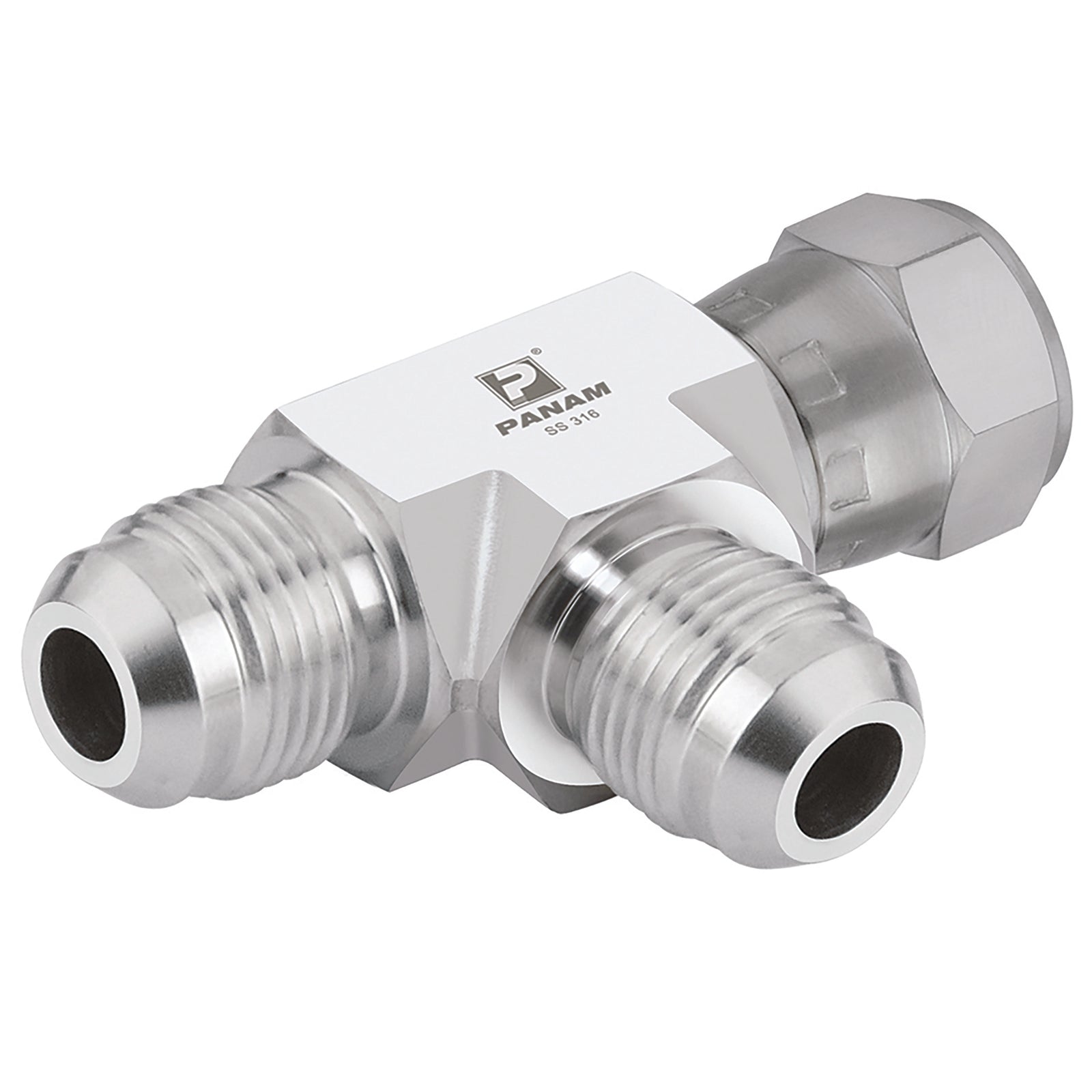Panam 312M8U12 - 1/2"-20 Unf X 1/2"-20 Unf Tee