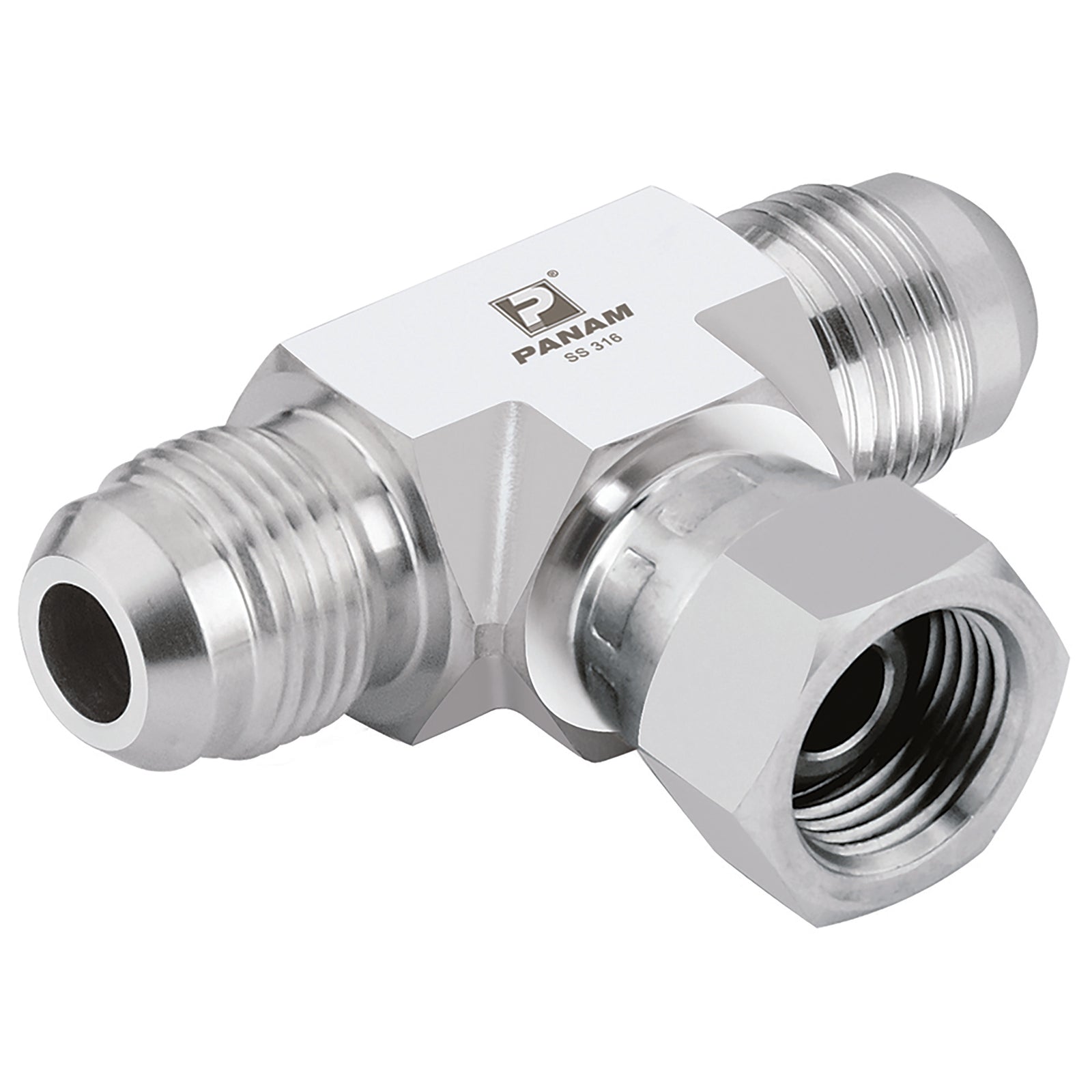 Panam 314M16U78 - 7/8"-14 Unf X 7/8"-14 Unf Tee
