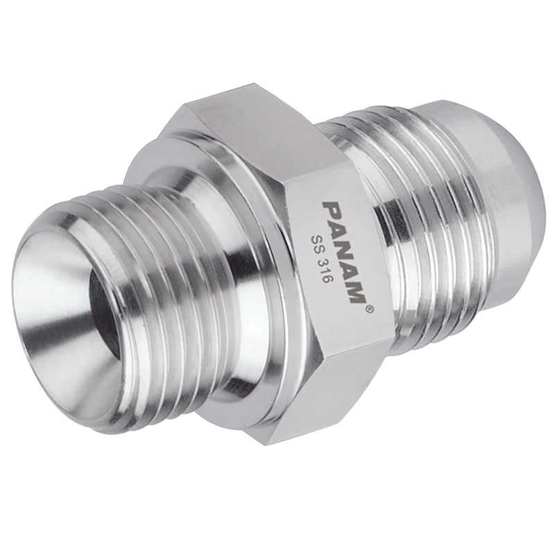 1" BSP x 1.5/16" JIC Male/Male; 16G-16J-MM-10K product image by Panam
